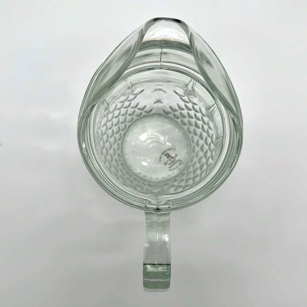 Gibson Home Brunson Glass Pitcher - Diamond Pattern - Picture 7 of 11